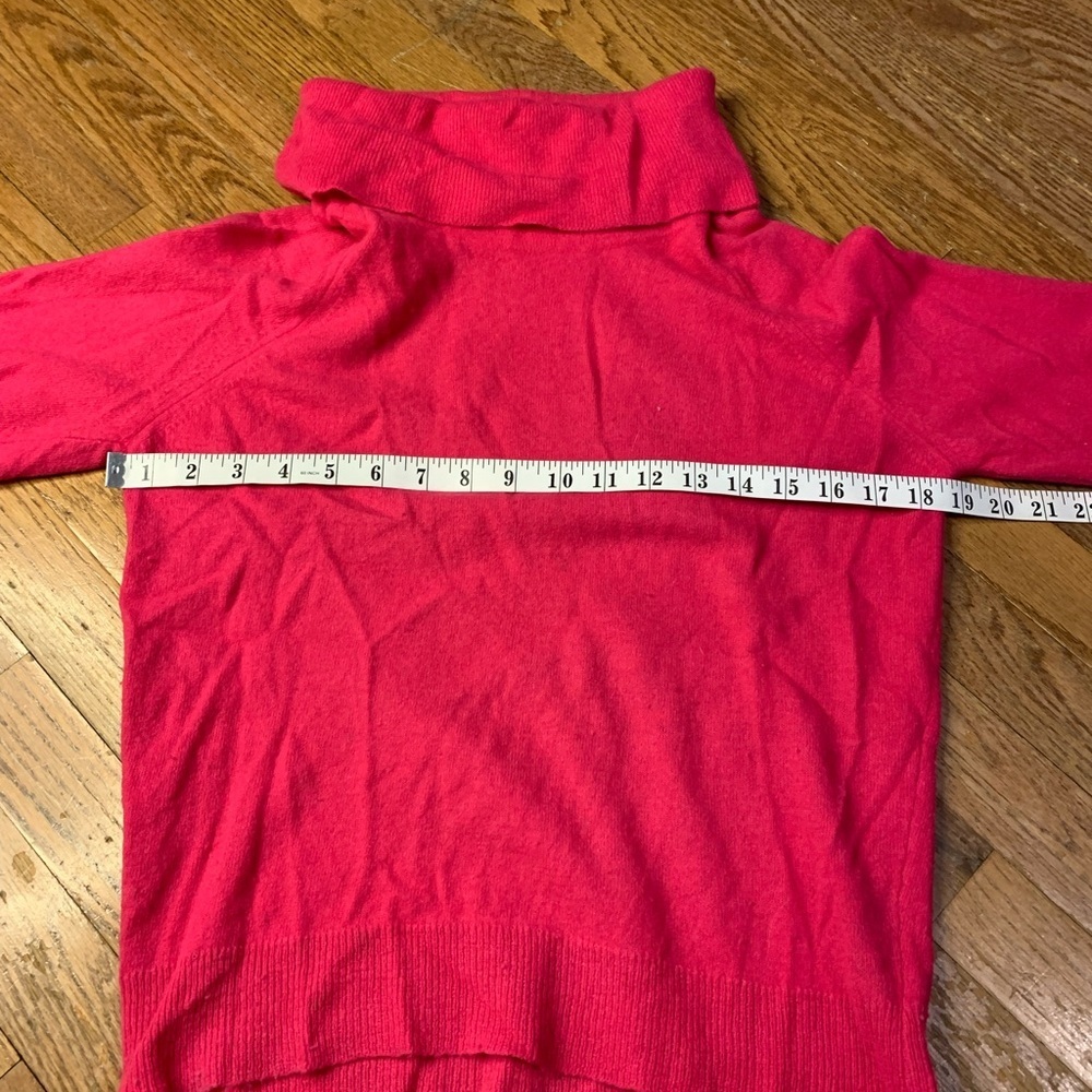 VTG Parkhurst Angora Lambswool Pink Cowl Neck Sweater Made in Canada Size 38 (M) - Picture 5 of 8